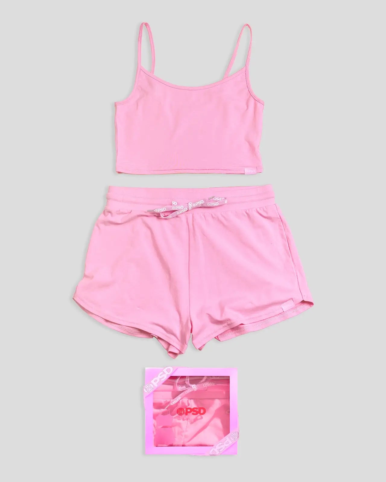 BUBBLEGUM PINK MODAL - CAMI SLEEP SET - Image 6