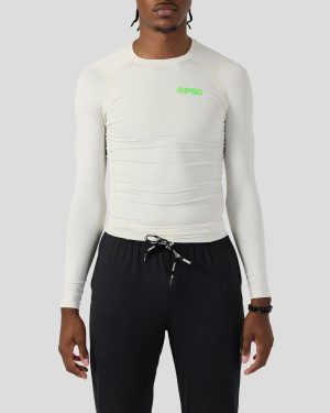 COMPRESSION TEE LONG SLEEVE - ASH