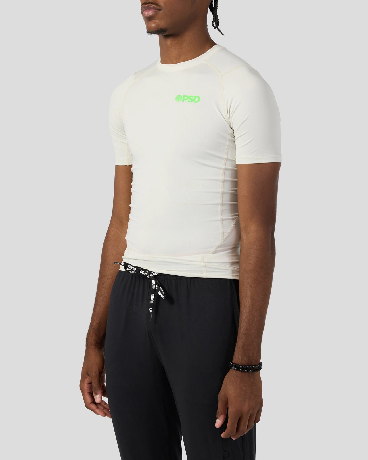COMPRESSION TEE SHORT SLEEVE - ASH - Image 2