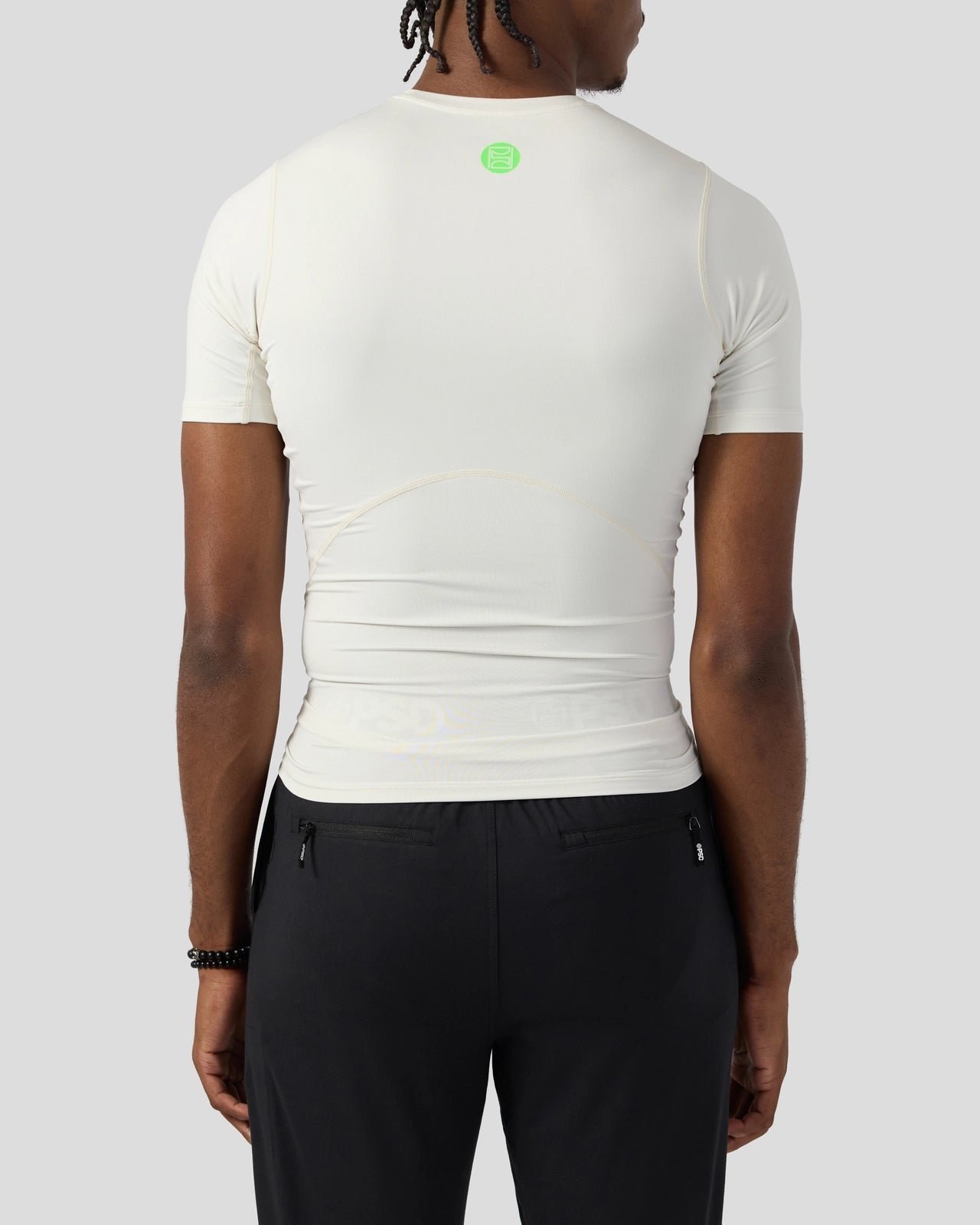 COMPRESSION TEE SHORT SLEEVE - ASH - Image 3