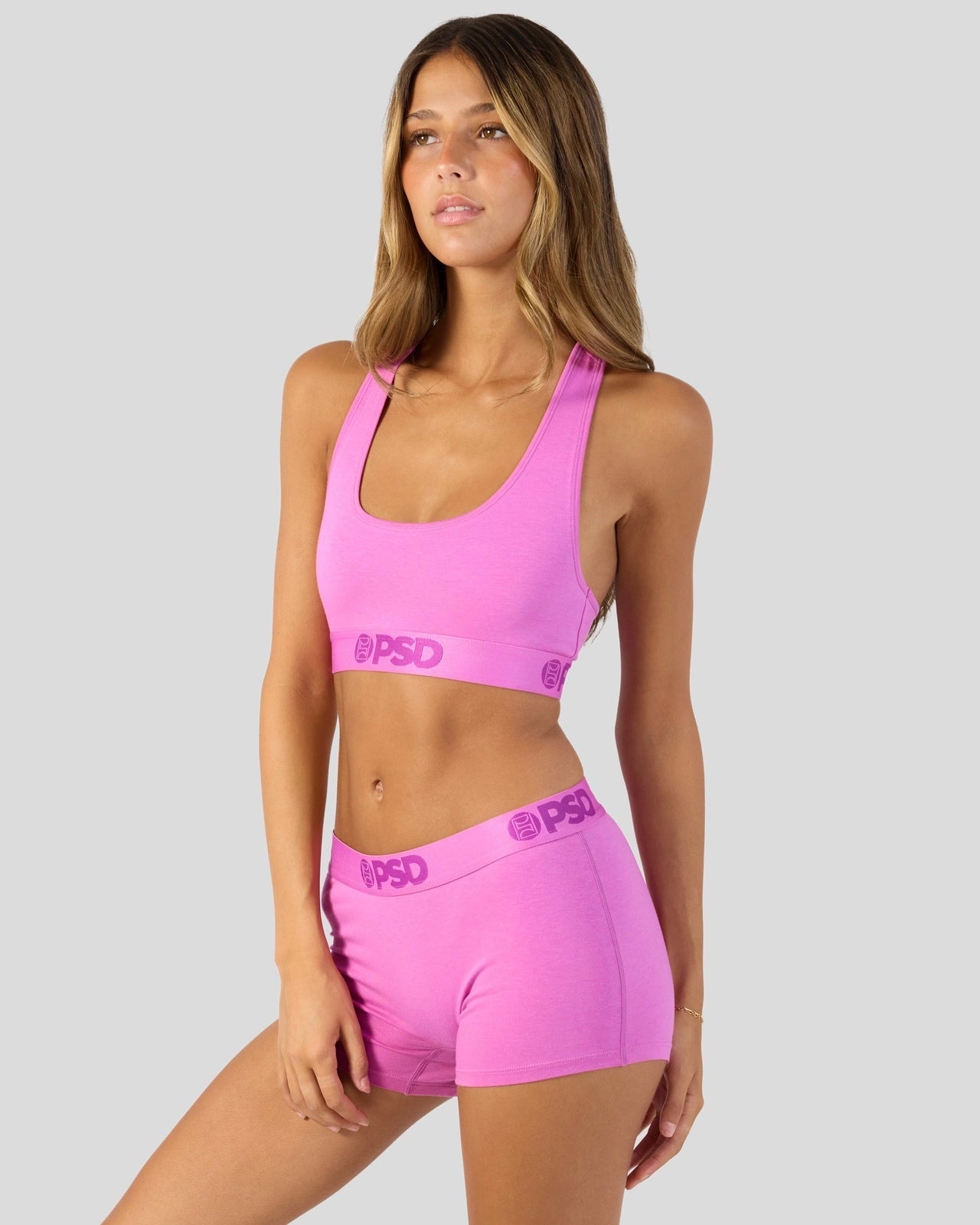 MODAL SOLIDS - BLUSH PINK - Image 3