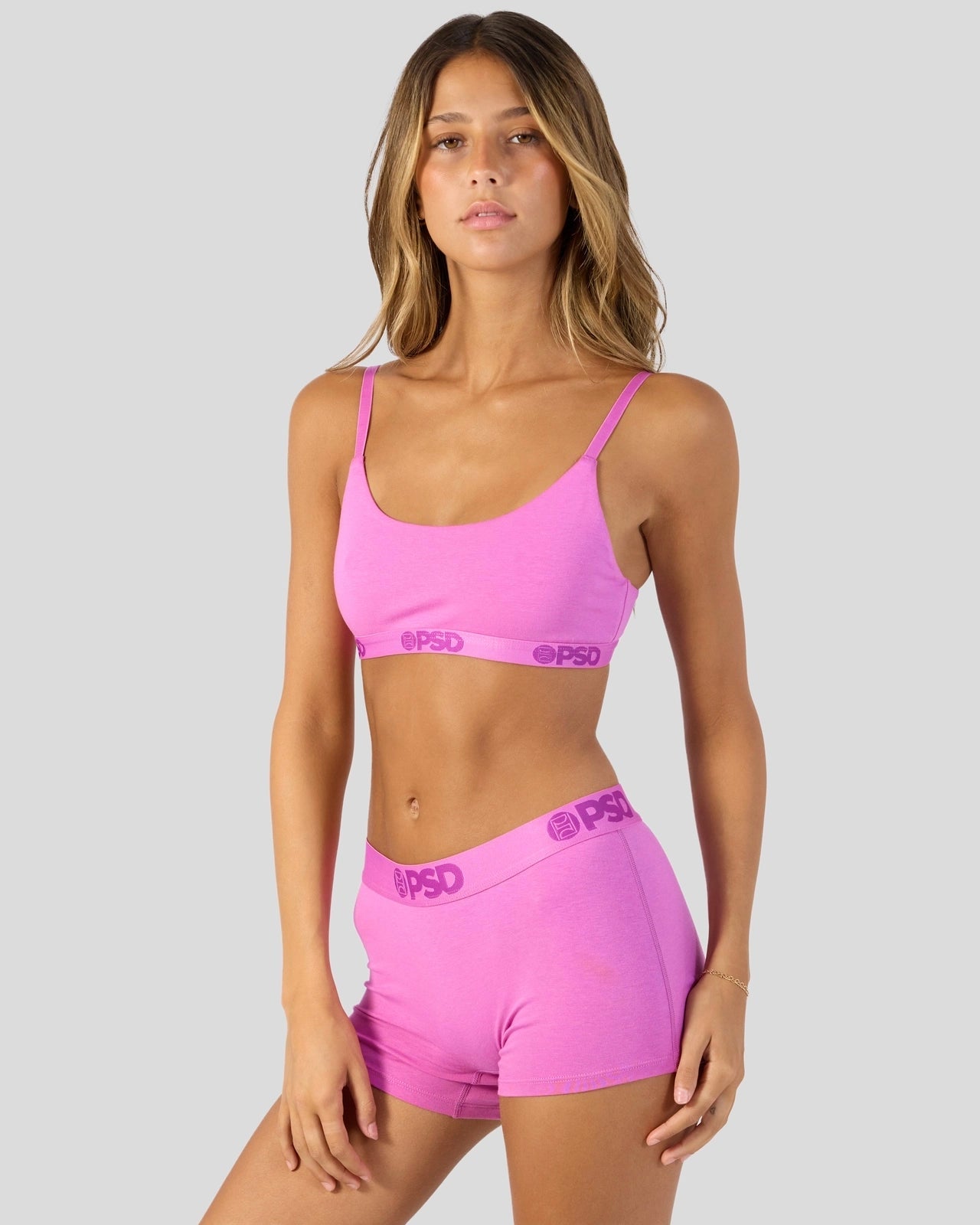 MODAL SOLIDS - BLUSH PINK - Image 3